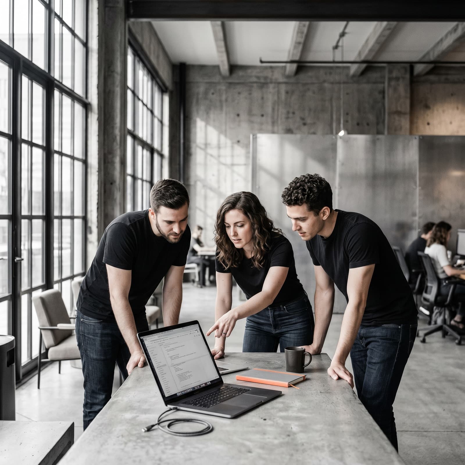 The Koderia team at work