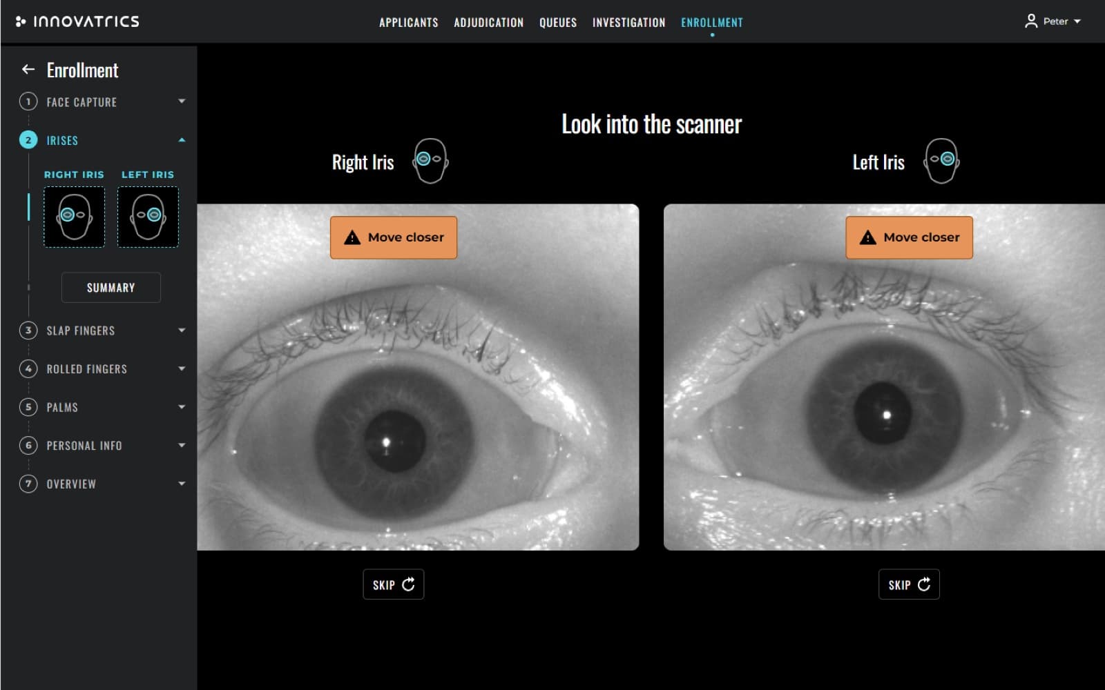 Registration portal focused on secure and seamless user onboarding